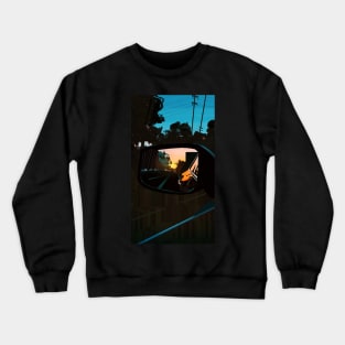 Sunset Rear Mirror Crewneck Sweatshirt